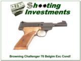 Browning Challenger 70 Belgium in case Exc Cond! - 1 of 4
