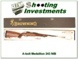 Browning A-bolt II Medallion 243 Win last of the new ones! - 1 of 4