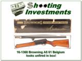 Browning A5 Light 12 61 Belgium unfired in box! - 1 of 4