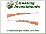 Vintage Remington 700 BDL 30-06 MINT! - 1 of 4
