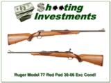  Ruger 77 Red Pad 30-06 Exc Cond! - 1 of 4