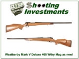  Weatherby Mark V Deluxe 460 Custom Shop as new! - 1 of 4