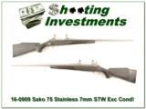  Sako 75 Stainless 7mm STW Exc Cond - 1 of 4