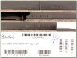 Weatherby Mark V Ultra-light 240 Wthy Mag NIB! - 4 of 4