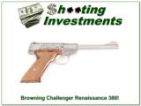 Browning Challenger Renaissance 72 6.5in Belgium RARE! - 1 of 4