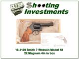 Smith & Wesson Model 48-7 4in 22 Magnum ANIB! - 1 of 4