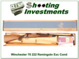 Winchester Model 70 Vintage 222 Remington NIB! - 1 of 4