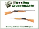 Browning A5 Sweet Sixteen 67 Belgium Blond 28in Mod - 1 of 4