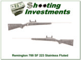 Remington 700 SF Stainless Fluted 223 Remington - 1 of 4
