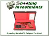 Browning Medalist 22 Auto 70 Belgium near new in case - 1 of 4