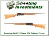 Browning BAR Grade II 70 Belgium 270 Blond! - 1 of 4