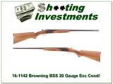 Browning BSS 20 Gauge 26in IC Mod Exc Cond! - 1 of 4