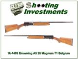 Browning A5 20 Magnum 71 Belgium VR - 1 of 4
