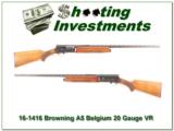Browning A5 Belgium 20 Gauge VR 28in Mod - 1 of 4
