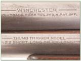 Rare Winchester Thumb Trigger Single Shot Rifle 22 - 4 of 4