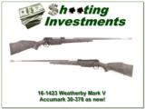 Weatherby Mark V Accumark 30-378 as new! - 1 of 4