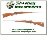 Weatherby Mark V Deluxe 257 Wthy Mag 26in about new! - 1 of 4