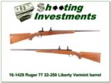 Ruger Model 77 1976 Liberty Varmint 22-250 Remington! - 1 of 4