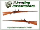 Ruger 77 Varmint 243 Winchester Red Pad - 1 of 4