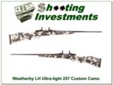 Weatherby Mark V Ultra-Light LH 257 Wthy Mag - 1 of 4
