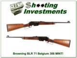 Browning 1971 Belgium BLR 308 unfired mint! - 1 of 4