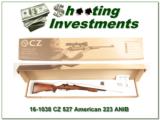  CZ 527 American 223 Remington ANIB - 1 of 4