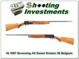  Browning A5 Sweet Sixteen 58 Belgium - 1 of 4