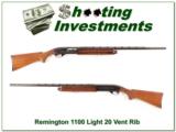 Remington 1100 Lt 20 Gauge VR 28in Exc Cond! - 1 of 4