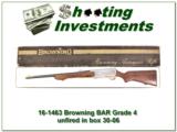 Browning BAR Grade 4 30-06 unfired full Belgium - 1 of 4