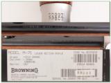 Browning Model 71 348 Win 20in Carbine HIGH GRADE NIB! - 4 of 4