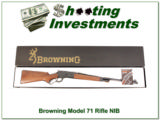 Browning Model 71 348 Win 22in Rifle NIB! - 1 of 4