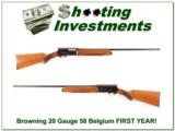 Browning A5 20 58 Belgium FIRST YEAR! - 1 of 4