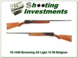 Browning A5 Light 12 58 Belgium 30in full - 1 of 4