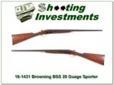 Browning BSS Sporter 20 Gauge Exc Cond - 1 of 4