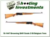 Browning BAR 69 Belgium Grade II 7mm collector Blond! - 1 of 4