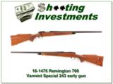Remington BDL Varmint Special pressed checkering 243 - 1 of 4