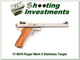 Ruger Mark II Stainless Competition Target 22LR - 1 of 4