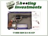 Smith & Wesson 22-4 45ACP 5.5" BBL Case Colored NIC - 1 of 4