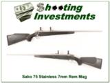 Sako V Stainless Steel 7mm Rem Mag Exc Cond - 1 of 4
