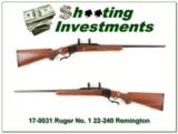 Ruger No. 1 in 22-250 Remington nice! - 1 of 4
