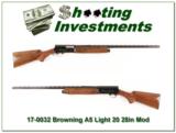 Browning A5 Light 20 28in VR Modified Exc Cond! - 1 of 4
