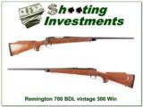 Remington 700 Vintage Pressed Checking Stainless 300 Win Mag! - 1 of 4