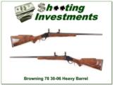 Browning Model 78 30-06 Heavy Barrel collector! - 1 of 4