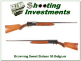 Browning A5 Sweet Sixteen 59 Belgium - 1 of 4