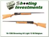 Browning A5 Light 12 68 Belgium Exc Cond! - 1 of 4