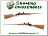 Browning 1885 270 28in Octagonal barrel looks unfired! - 1 of 4