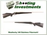 Weatherby Mark V Stainless Fibermark 340! - 1 of 4