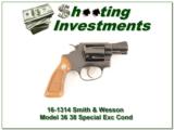 Smith & Wesson Model 36 2in 38 Special nice! - 1 of 4