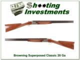 Browning Superposed Classic 20 Gauge
- 1 of 4