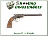 Stevens Pistol No . 35 22 (SN# 32114
Manf. 1923-1942) - 1 of 4